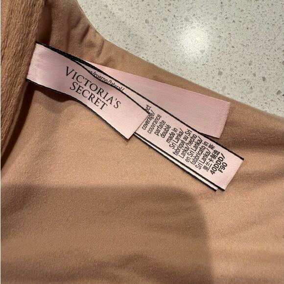 Victoria's Secret Perfect Coverage Racerback Bra Nude 40DDD - Picture 3 of 4